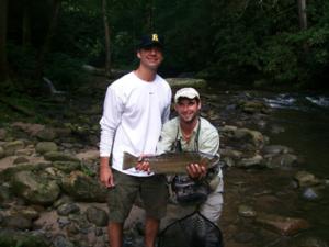 trout fishing